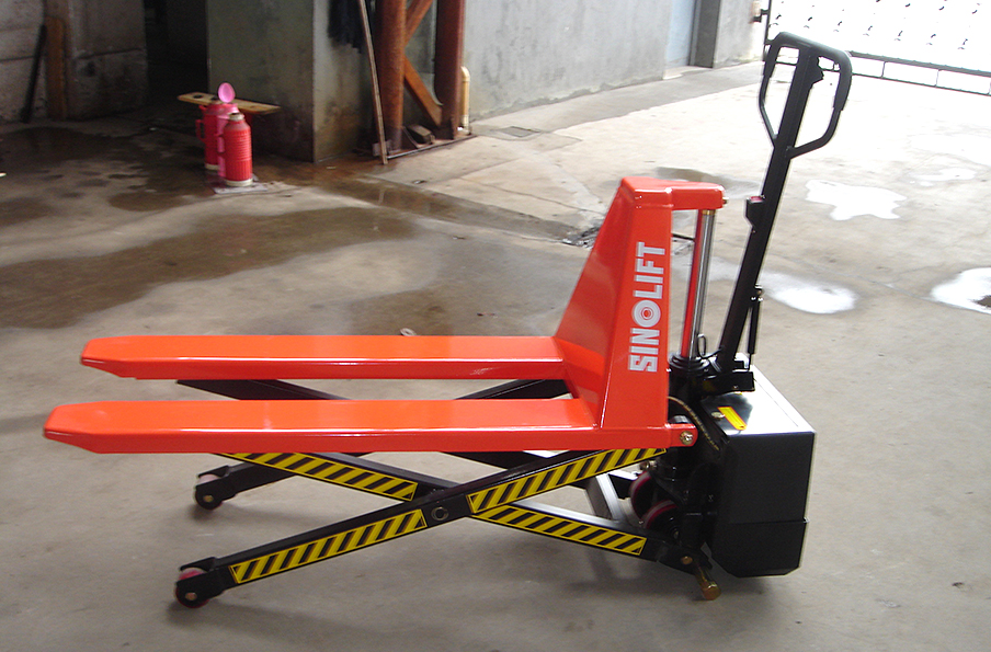 electric high scissor lift pallet truck